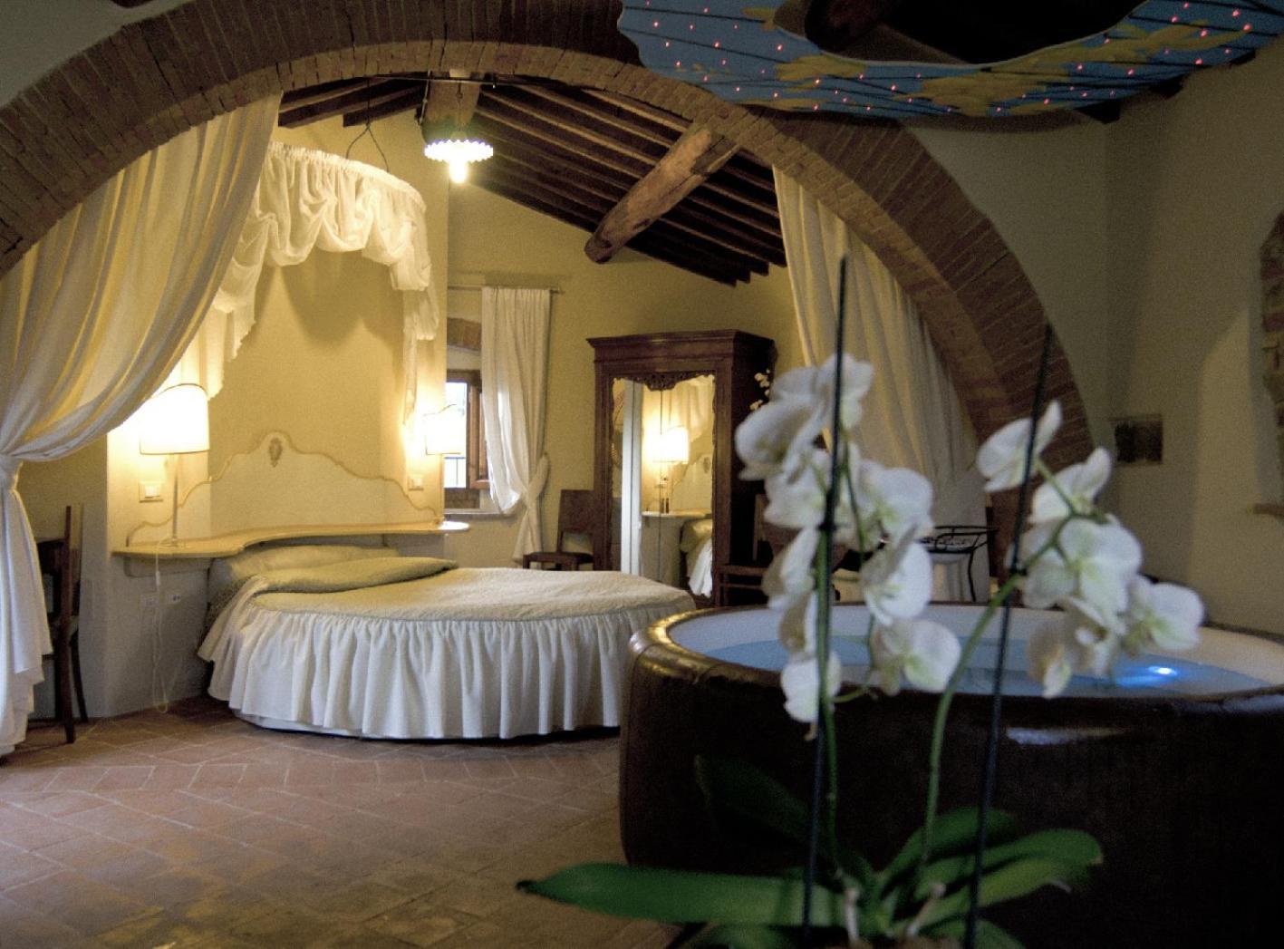 Il Cardo Resort Anghiari Rum bild